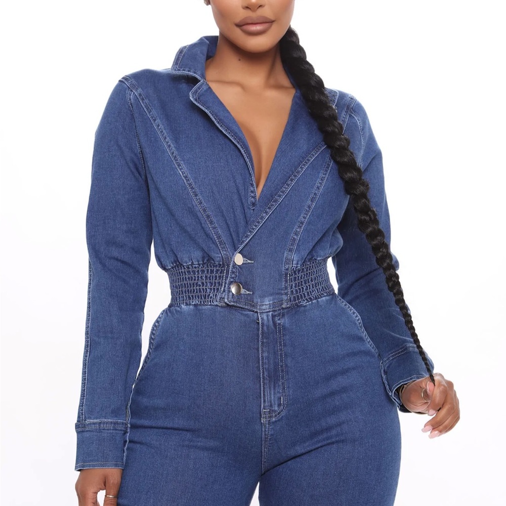 Bran new Jean jumpsuit